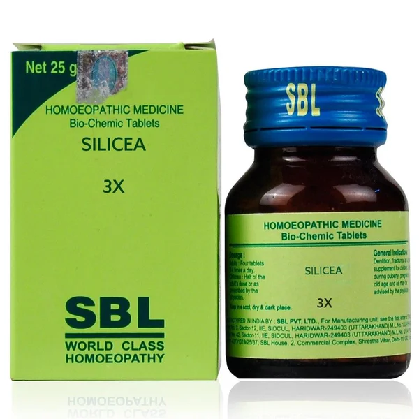 SBL Silicea Biochemic 3X Tablet, 25 gm