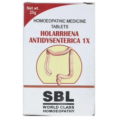 SBL Holarrhena Antidysenterica 1X Tablet, 25 gm