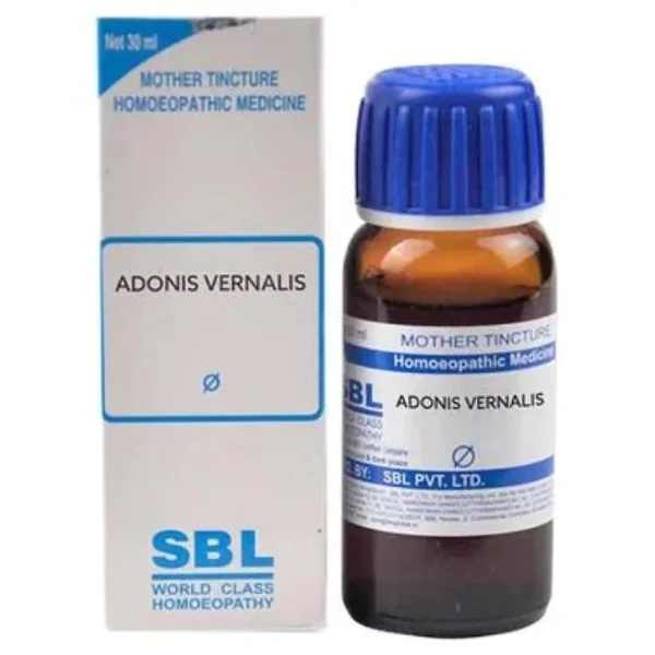 SBL Adonis Vernalis Q Mother Tincture, 30 ml