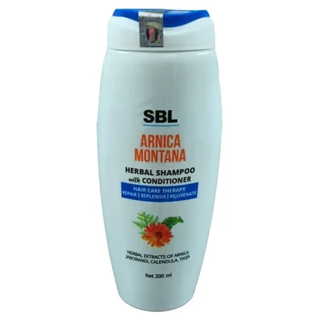 SBL Arnica Montana Herbal Shampoo With Conditioner, 200 ml