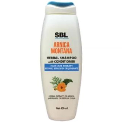 SBL Arnica Montana Herbal Shampoo With Conditioner, 400 ml, Pack of 1