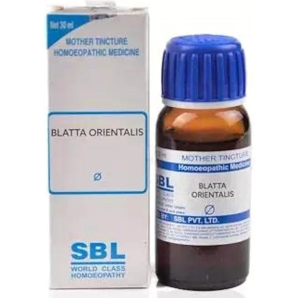 SBL Blatta Orientalis Q Mother Tincture, 30 ml