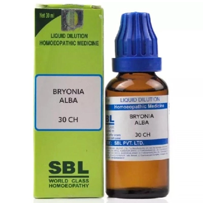 SBL Bryonia Alba 30 CH Dilution, 30 ml, Pack of 1