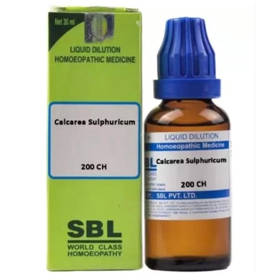 SBL Calcarea Sulphuricum 200 CH Dilution, 30 ml, Pack of 1