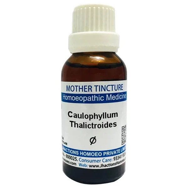 SBL Caulophyllum Thalictroides Q Mother Tincture, 30 ml