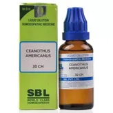 SBL Ceanothus Americanus 30 CH Dilution, 30 ml, Pack of 1