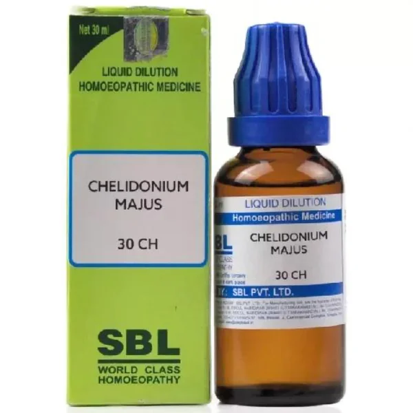 SBL Chelidonium Majus 30 CH Dilution, 30 ml