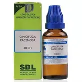 SBL Cimicifuga Racemosa 30 CH Dilution, 30 ml, Pack of 1