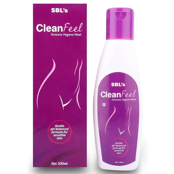 SBL Cleanfeel Female Hygiene Wash, 100 ml, Pack of 1