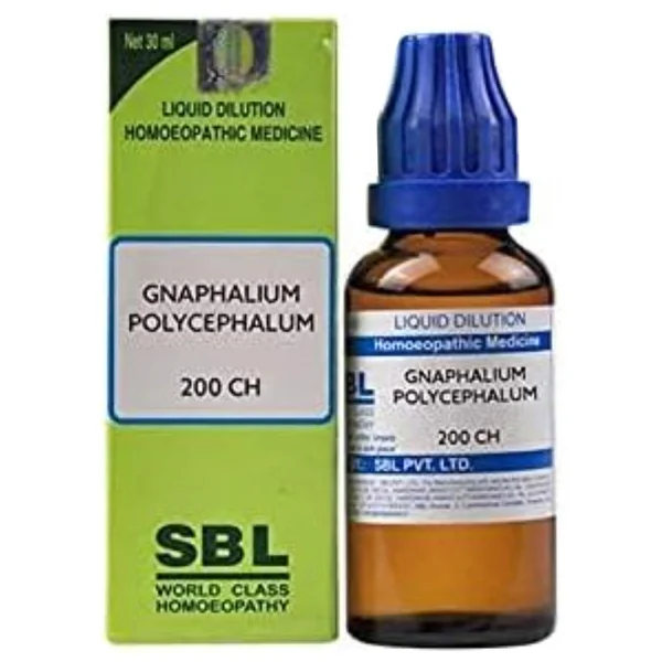 SBL Gnaphalium Polycephalum 200 CH Dilution, 30 ml
