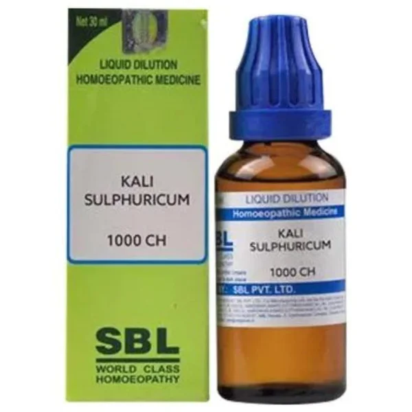 SBL Kali Sulphuricum 1000 CH Dilution, 30 ml