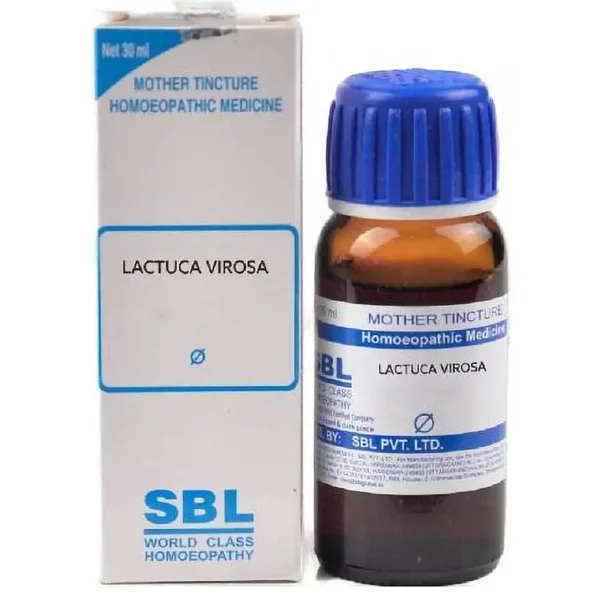 SBL Lactuca Virosa Q Mother Tincture, 30 ml