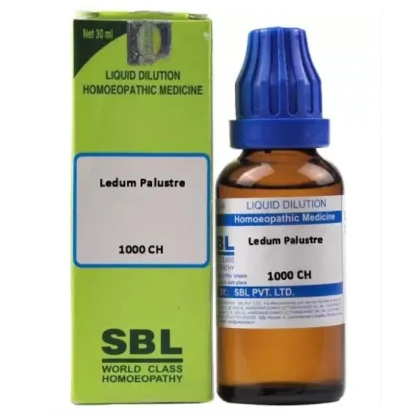 SBL Ledum Palustre 1000 CH Dilution, 30 ml