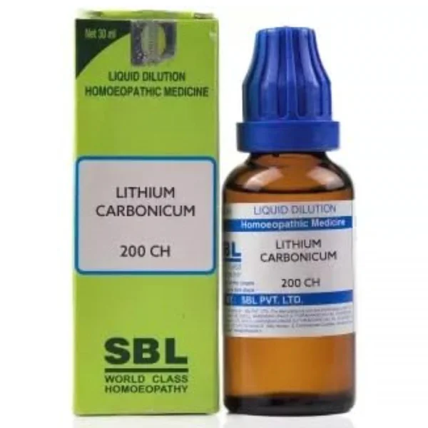 SBL Lithium Carbonicum 200 CH Dilution, 30 ml