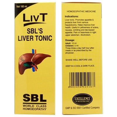 SBL Liv-T Tonic, 180 ml, Pack of 1