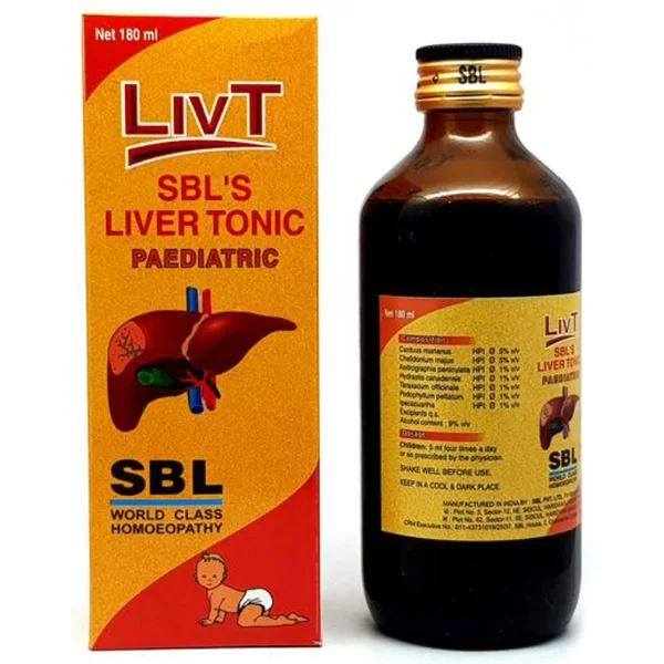 SBL Liv-T Paediatric Tonic, 180 ml