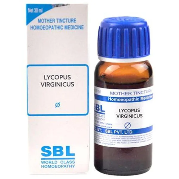 SBL Lycopus Virginicus Q Mother Tincture, 30 ml