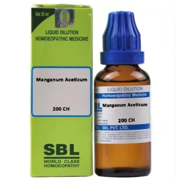 SBL Manganum Aceticum 200 CH Dilution, 30 ml
