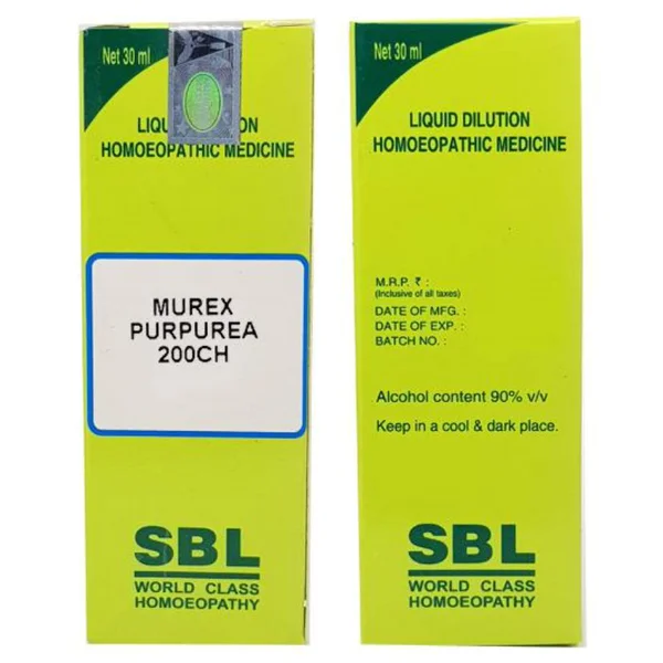 SBL Murex Purpurea 200 CH Dilution, 30 ml, Pack of 1