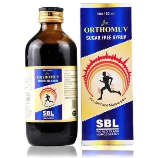 SBL Orthomuv Sugar Free Syrup, 180 ml