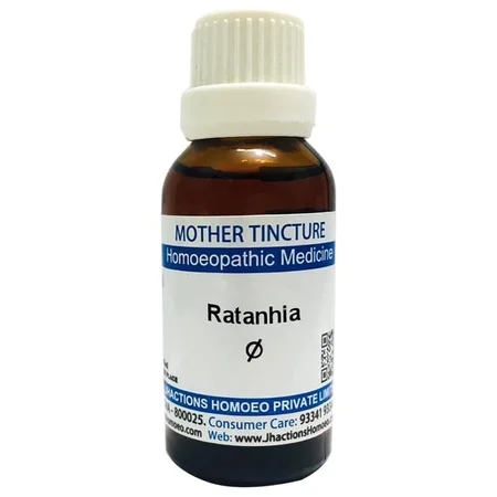 SBL Ratanhia Q Mother Tincture, 30 ml