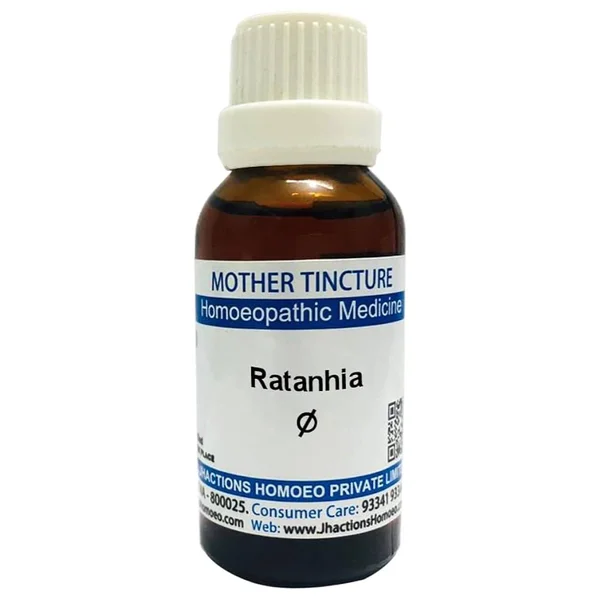 SBL Ratanhia Q Mother Tincture, 30 ml