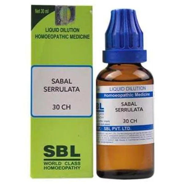 SBL Sabal Serrulata 30 CH Dilution, 30 ml