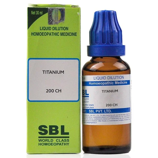 SBL Titanium 200 CH Dilution, 30 ml