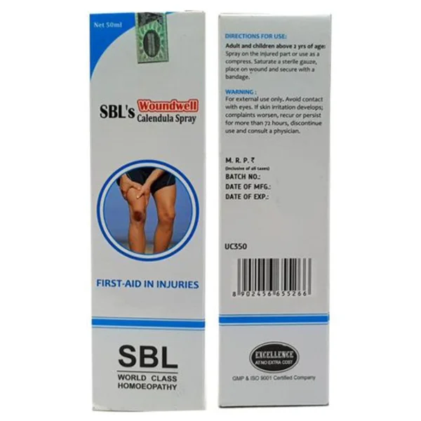 SBL Woundwell Calendula Spray, 50 ml
