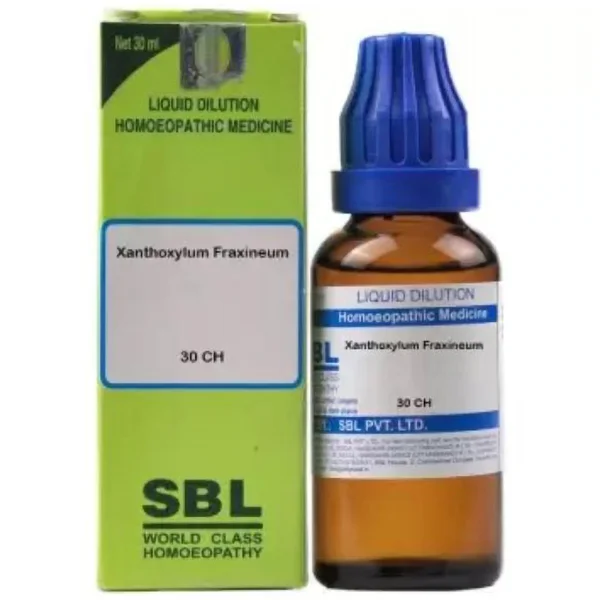 SBL Xanthoxylum Fraxineum 30 CH Dilution, 30 ml