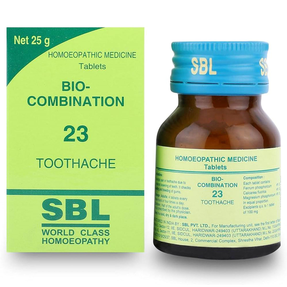 SBL Bio-Combination 23 (BC) Tablets, 25 Gm | Uses, Benefits, Price ...