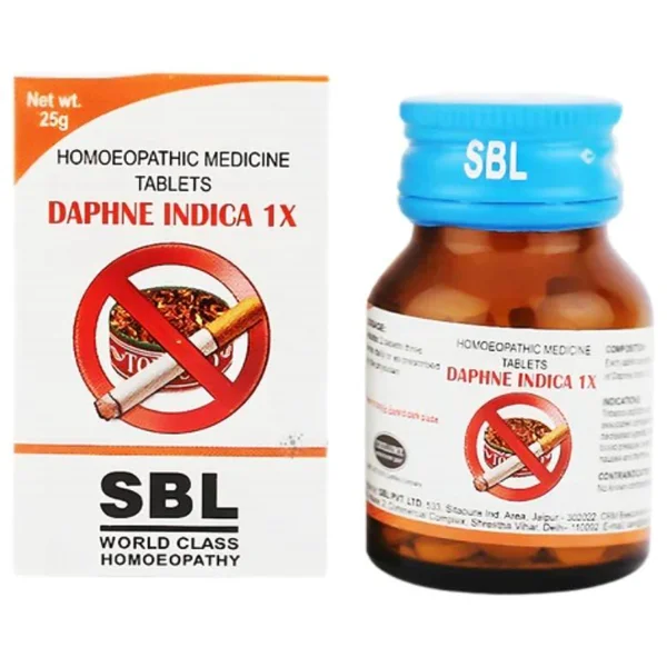 SBL Daphne Indica 1X Tablets, 25 gm