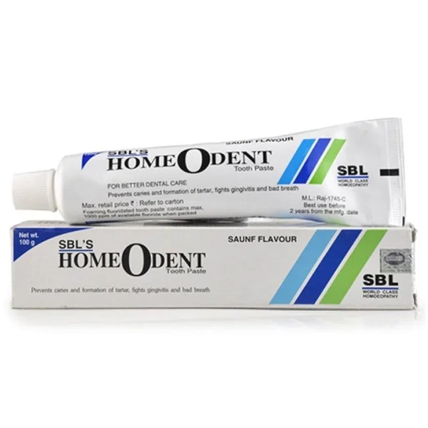 SBL Homeodent Saunf Flavour Toothpaste, 100 gm