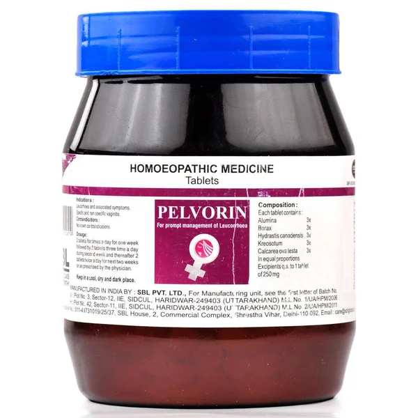 SBL Pelvorin Tablets, 450 gm