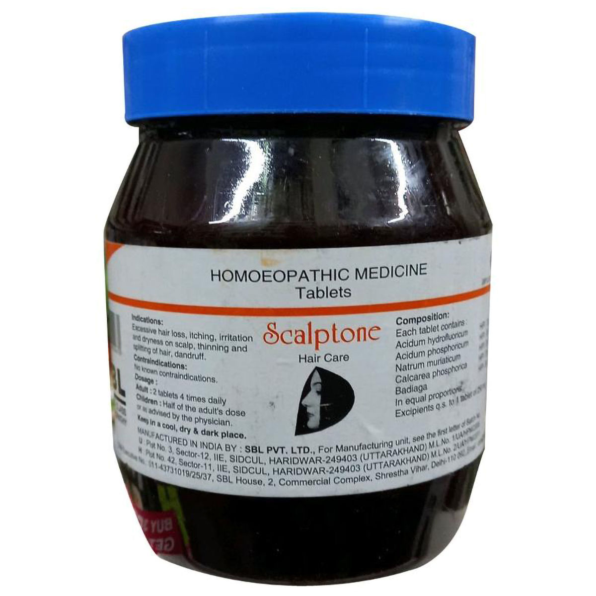 SBL Scalptone Tablets, 450 gm Uses, Benefits, Price Apollo Pharmacy