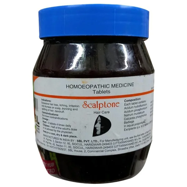 SBL Scalptone Tablets, 450 gm