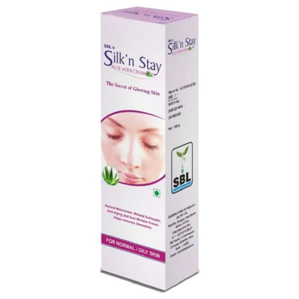 SBL Silk N Stay Aloevera Cream For Normal/Oily Skin, 100 gm, Pack of 1