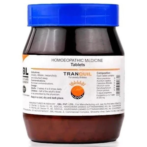 SBL Tranquil Tablets, 450 gm