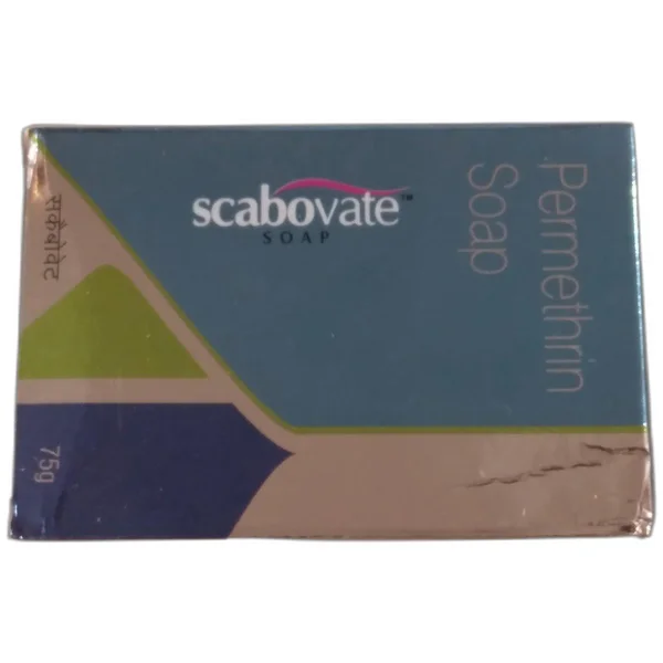 Scabovate Soap 75 gm, Pack of 1 SOAP