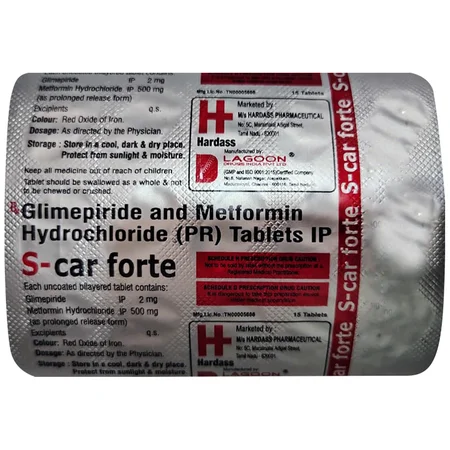 S-Car Forte Tablet 15's