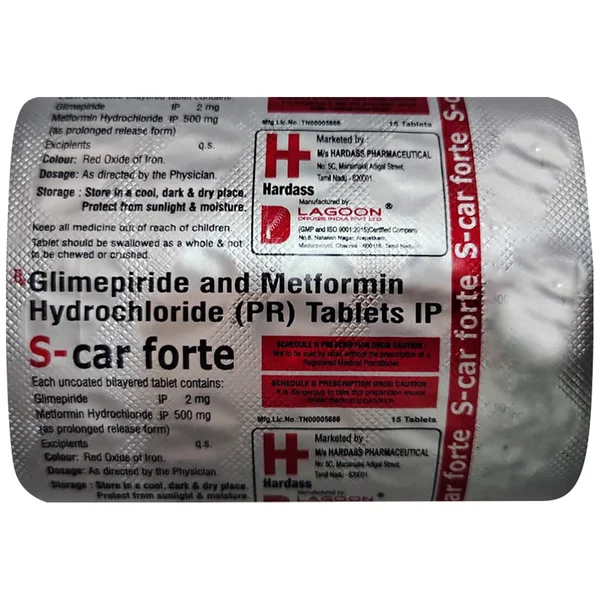 S-Car Forte Tablet 15's