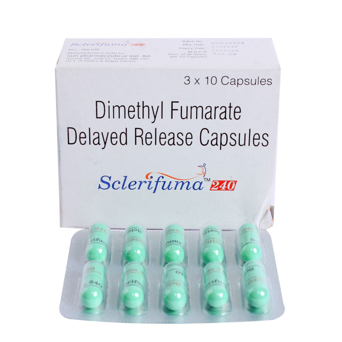 Buy Sclerifuma 240mg Dr Capsule 10's Online