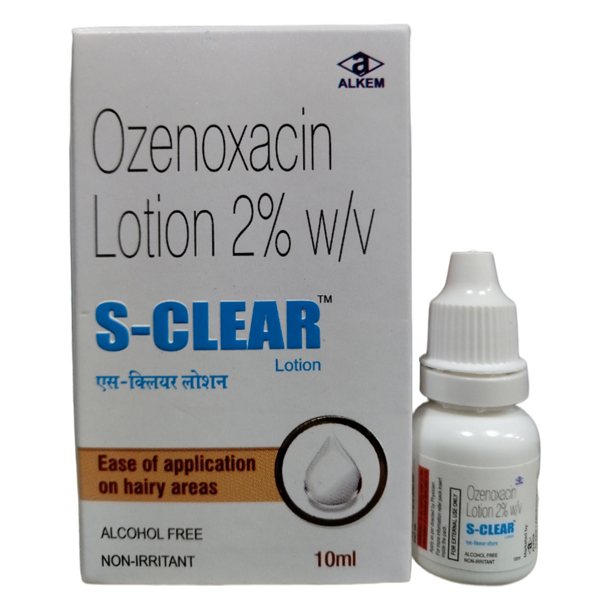 S-Clear 2% Lotion 10 ml, Pack of 1 LOTION
