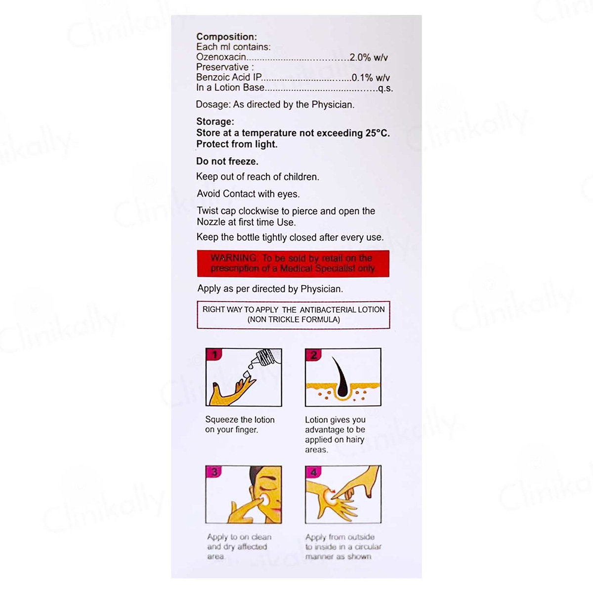 S-Clear 2% Lotion 10 ml, Pack of 1 LOTION S-Clear 2% Lotion 10 ml, Pack of 1 LOTION