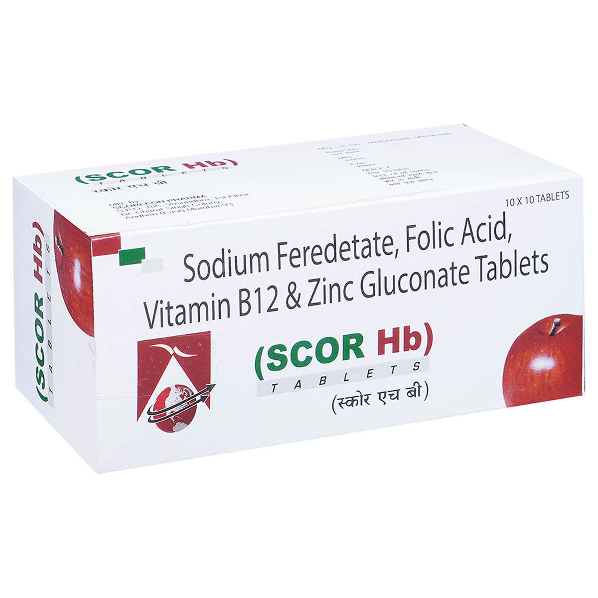 Scor HB Tablet 10's, Pack of 10 Scor HB Tablet 10's, Pack of 10