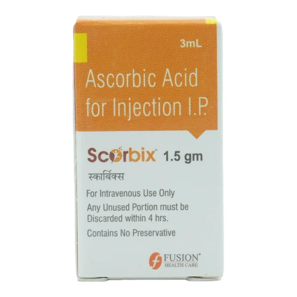 Scorbix 1.5 gm Injection 3 ml