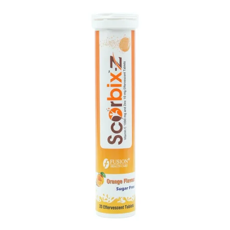 Scorbix-Z Effervescent Tablet 20's
