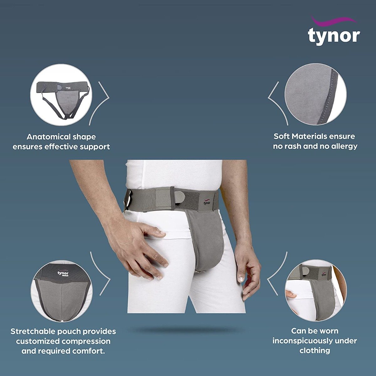 Tynor Scrotal Support Large, 1 Count, Pack of 1 Tynor Scrotal Support Large, 1 Count, Pack of 1