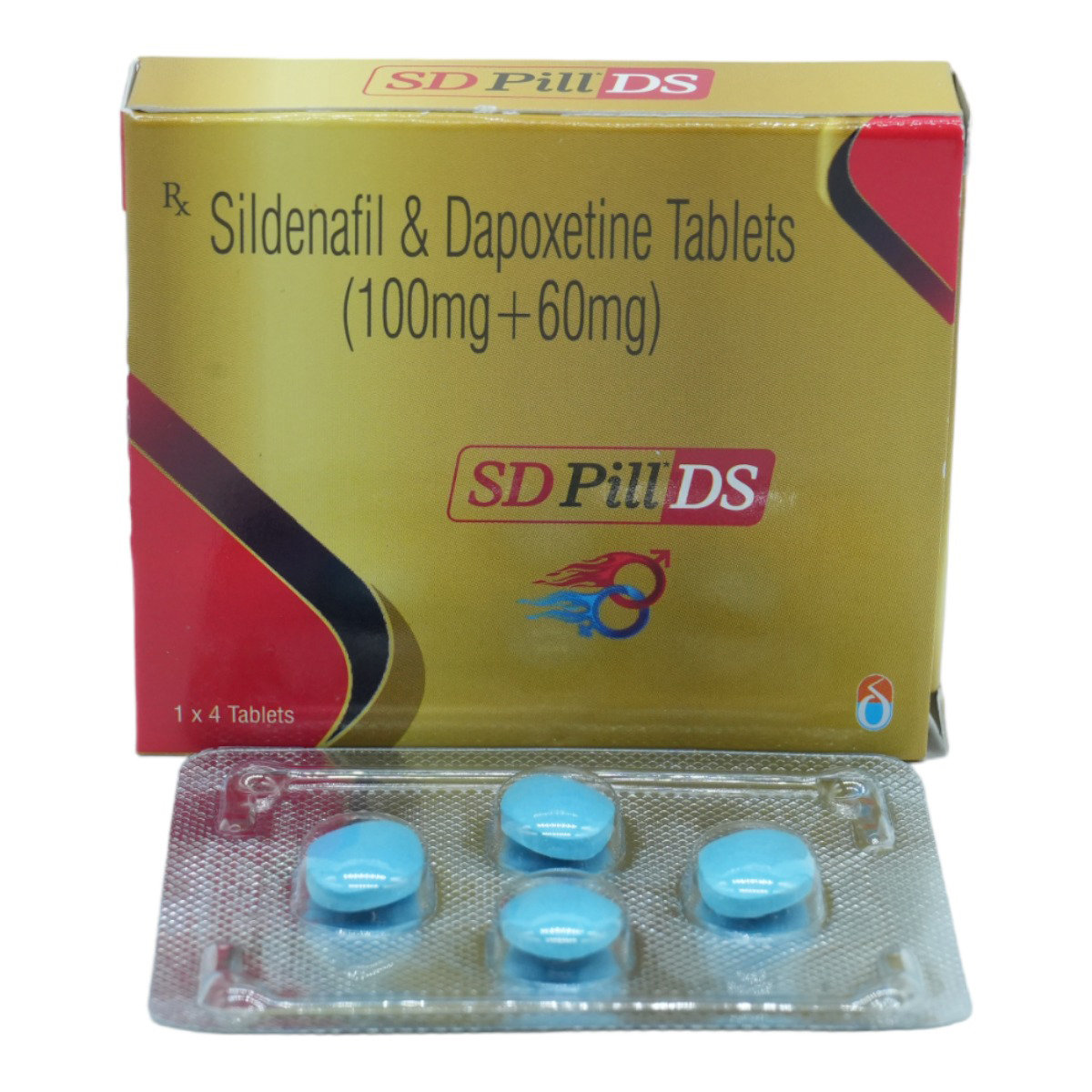 SD Pill DS Tablet 4's, Pack of 4 SD Pill DS Tablet 4's, Pack of 4
