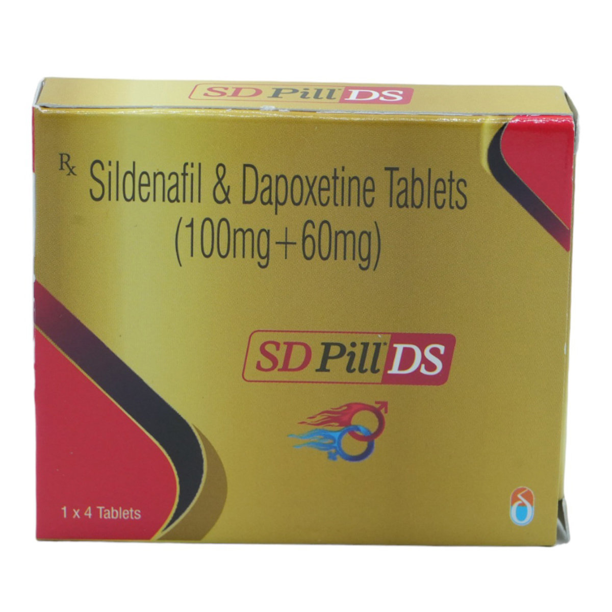 SD Pill DS Tablet 4's, Pack of 4 SD Pill DS Tablet 4's, Pack of 4